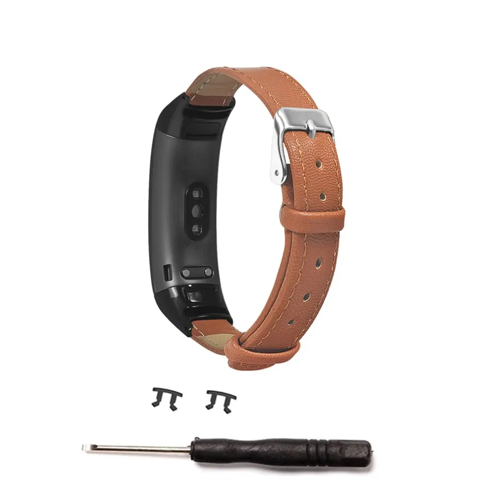 Коричневый Ремешок из микрофибры для huawei Honor Band 3/3 Pro изящный ремешок для часов умный Браслет Замена ремня - Цвет ремешка: Коричневый