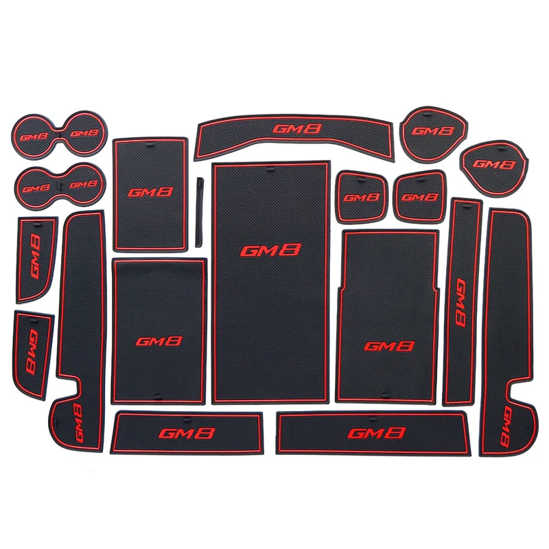 GAC двигатель GM8 ворота Слот Pad Coaster Модифицированная внутренняя отделка автомобиля только бак для хранения Pad пылезащитный коврик скольжения
