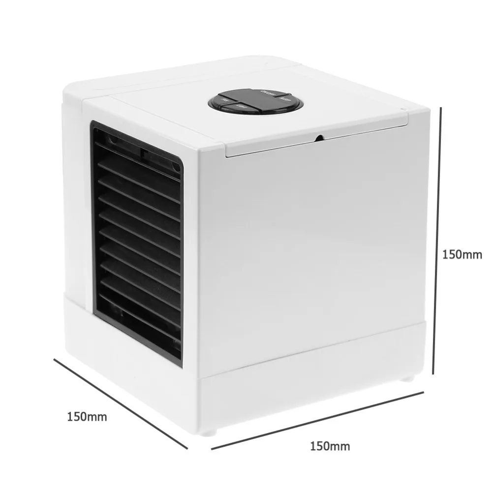 3rd Generation 7 Colors Mini Air Conditioner Artic Air Cooler LED LCD Timer USB Personal Space Cooler Fan Air Cooling Fan Device (13)