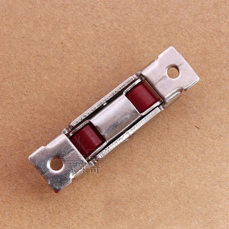 4 шт./лот нержавеющая сталь дверь окно бесшумное нейлоновое колесо шкив