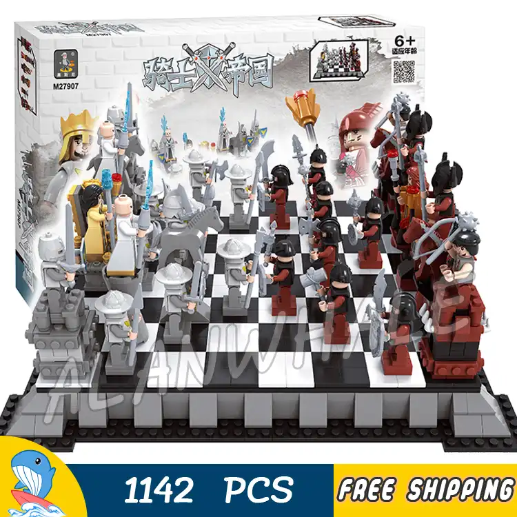 lego castle giant chess set