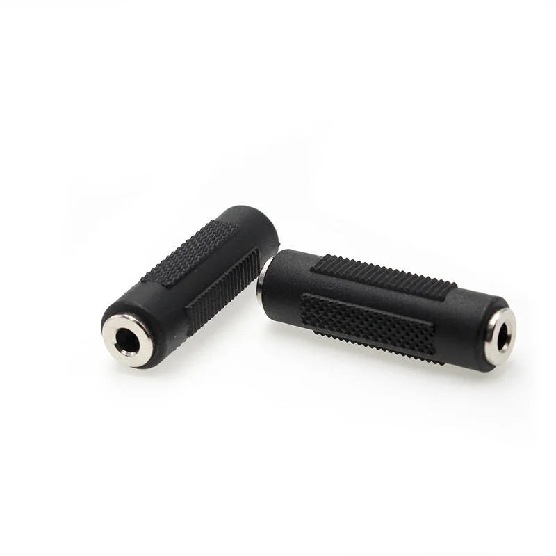 

3.5 mm Female to Female Jack Stereo Connector Coupler Adapter Audio conversion port Cable Extension for MP3 DVD Headphone Car