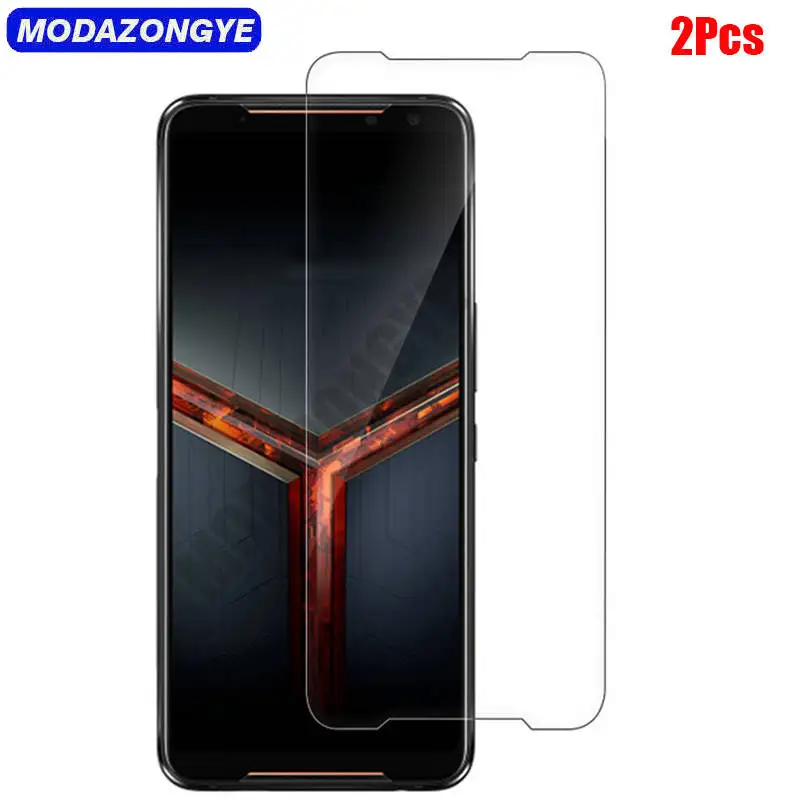 2 шт. закаленное стекло для Asus ROG Phone II ZS660KL защита экрана Phone2 защитная пленка |
