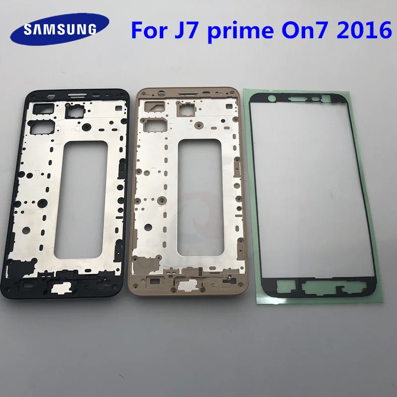 Для SAMSUNG GALAXY J7 prime On7 2016 G610 фронтальный корпус экран опорная рамка Шасси средний