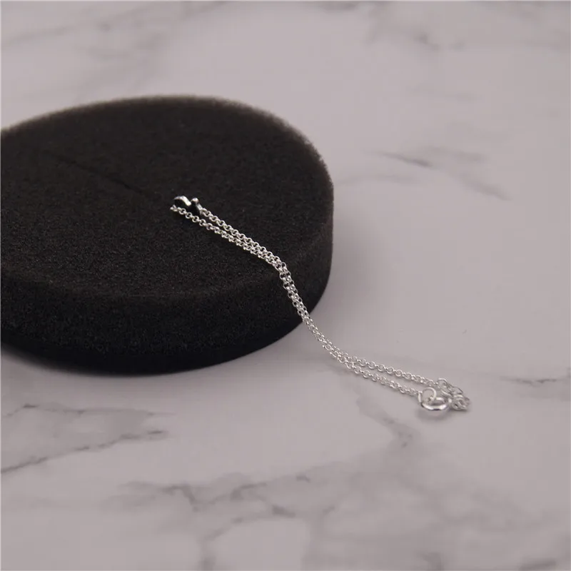 Высокое качество 925 пробы серебряный браслет pulseras de acero inoxidable para mujer - Цвет камня: 614931510