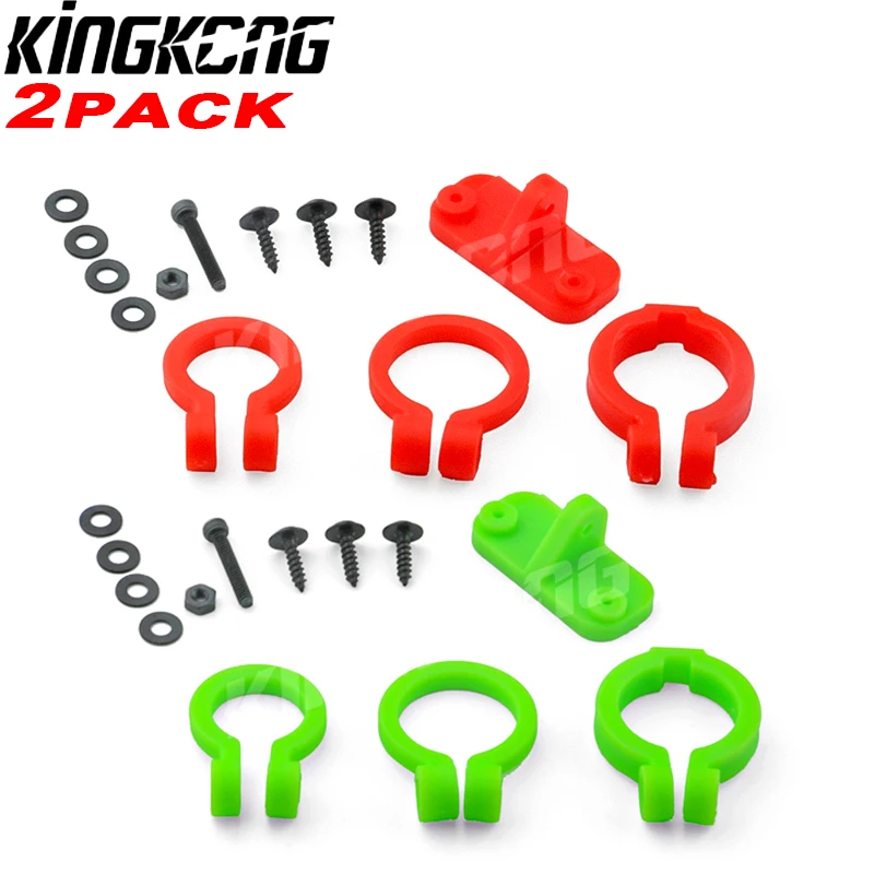 2PACK KINGKONG FPV Mini Camera Lens Mount Green Red Adjustable Holder For RC Quadcopter Rc Racing Drone Accessories parts