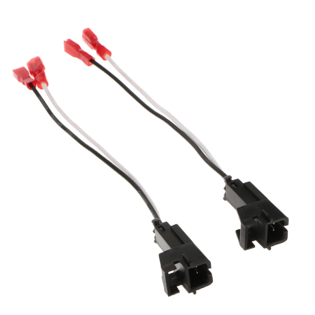1 Pair Car Audio Speaker 2 Wire Harness 2-Pin Plug for Chevrolet Buick SUZUKI