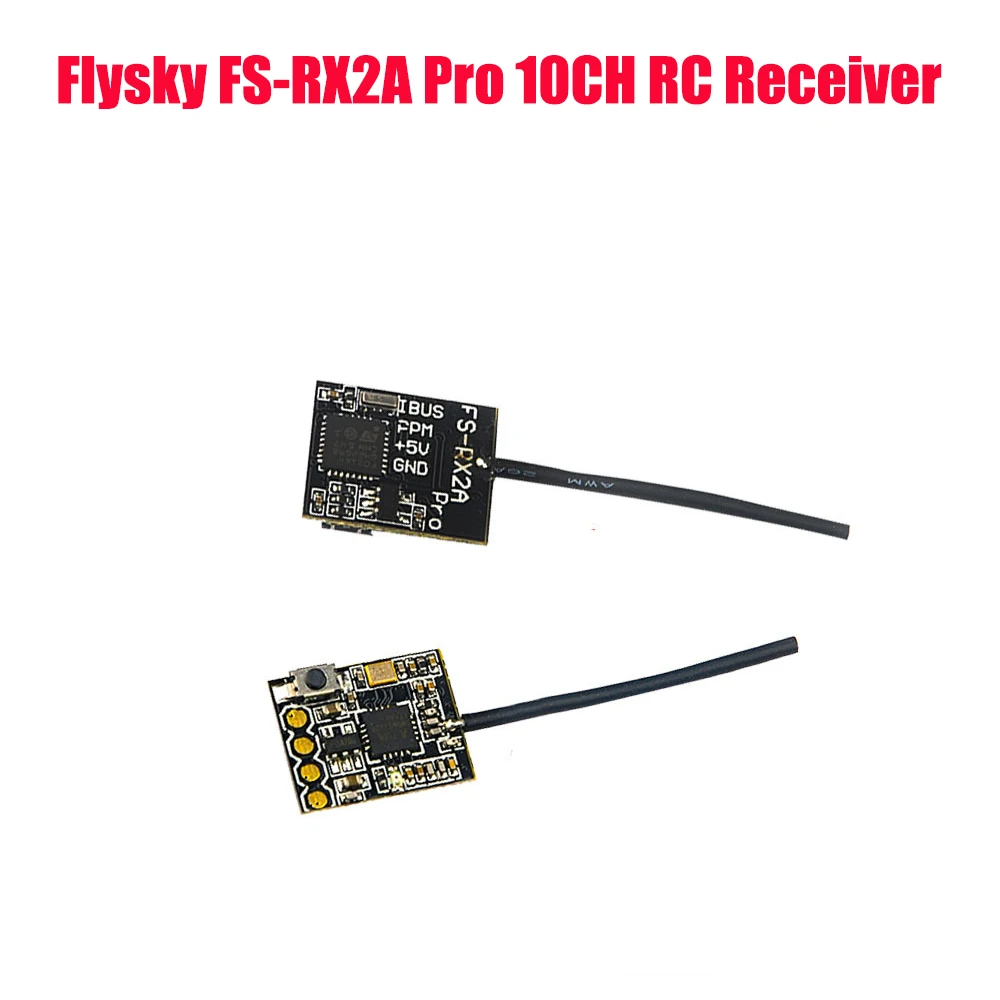 Flysky FS-RX2A Pro 10CH Remote Controller Receiver for Airplane Glider Helicopter fit AFHDS 2A FS-I6 FS-I10 FS-TM10 FS-TM8 T | Игрушки и