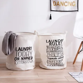 

Folding Laundry Basket for Baby Large Capacity Storage Bag Collapsible Dirty Clothing Children Toy Basket Bucket Organizer