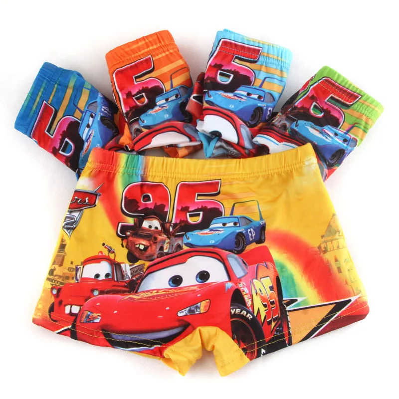 Disney car 2-7 years old Children's underwear boys underwear children's  Underpants boy briefs McQueen knickers