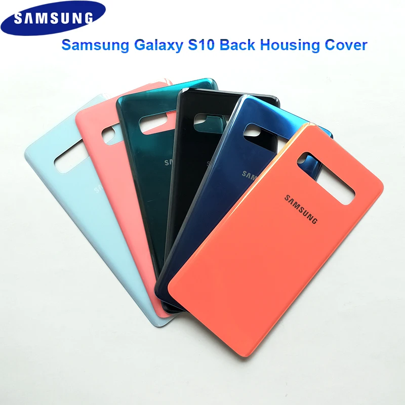 Оригинальная задняя крышка аккумулятора Samsung S10 3D стеклянная дверь задний