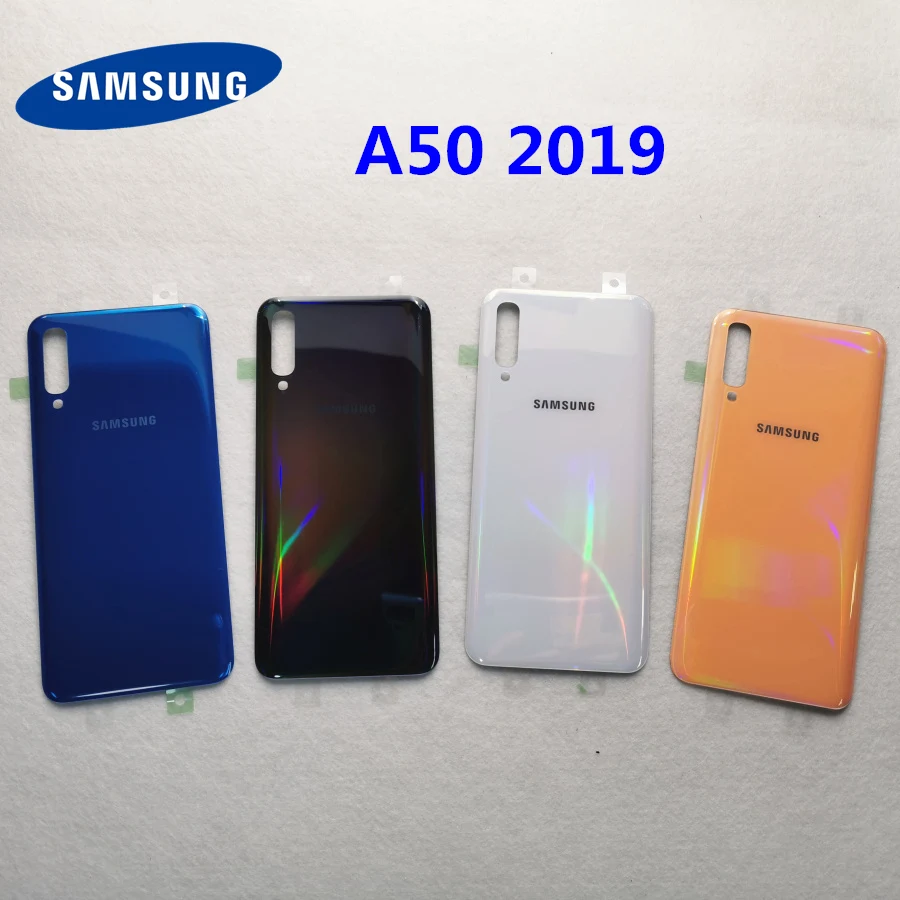 Оригинальный Корпус для Samsung Galaxy A50 2019 A505 A505F A505FN/DS задняя крышка аккумулятора