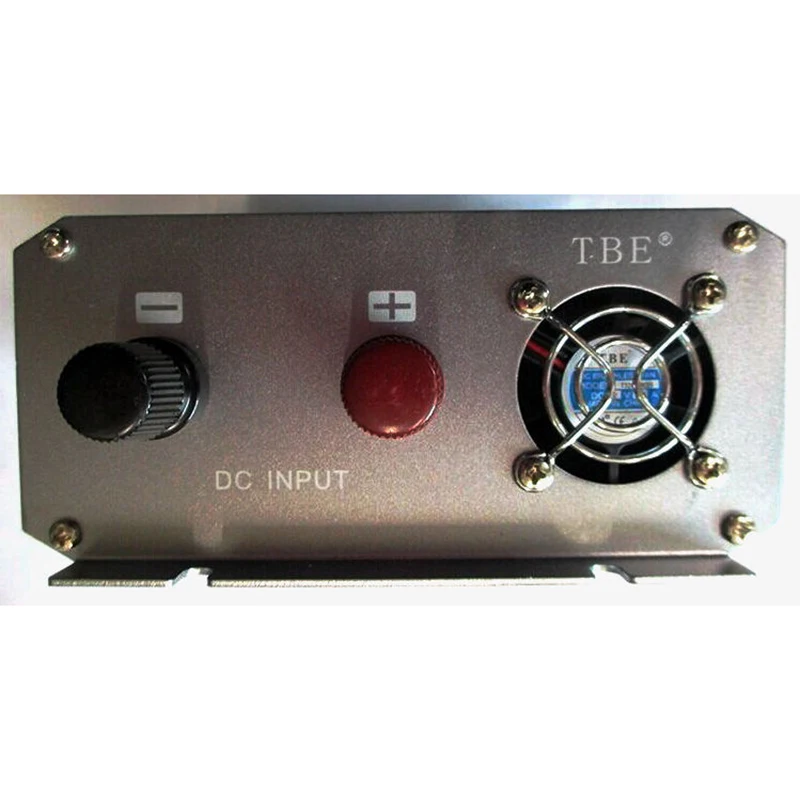 Высокая мощность TBE Авто Чистая синусоида Инвертор 1000 Вт 12 В 24 в 48 В переменного тока 110 В 220 В с адаптером шнура питания
