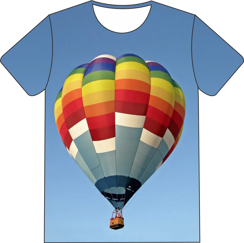 От 4 до 20 лет, детская крутая 3D футболка для мальчиков и девочек с изображением животных, кошек, пива, красочный воздушный шар, оранжевая Футболка с принтом молнии Детские Забавные футболки