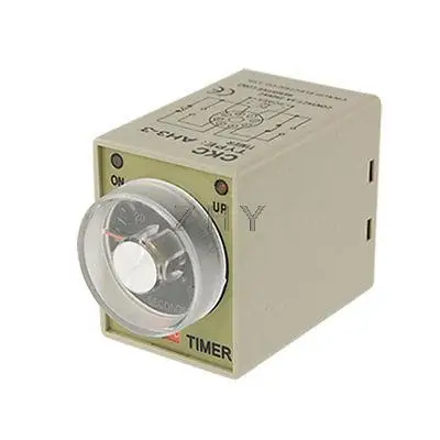 

AH3-3 DC 24V 0-60 Seconds Power On Delay Timer Time Relay 8 Pins
