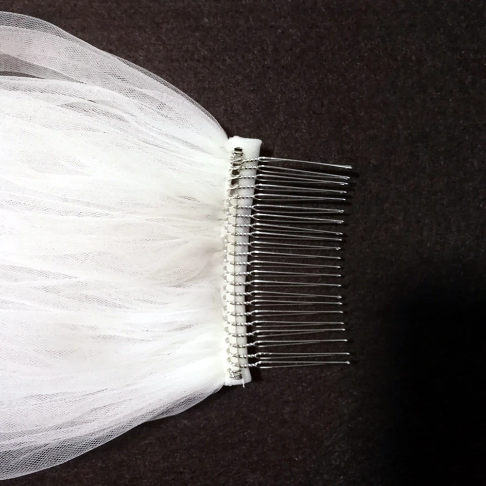Bridal Veil Catholic Church Veil With Comb For Wedding