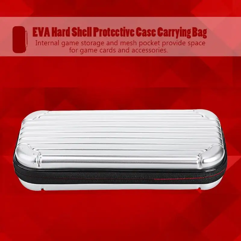 EVA Hard Case Protection Cover Storage Bag for Nintend Switch Lite Accessories Internal Game Storage Space and Pockets