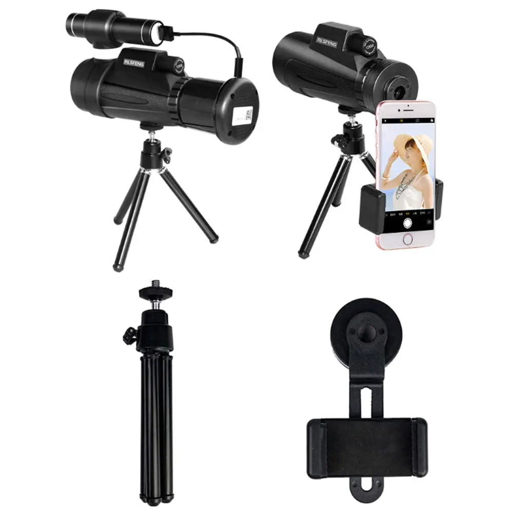Охотничий телескоп инфракрасный Монокуляр ночной vision12x50 оптический spyglass тепловизор для снайперской охотничьей винтовки зрительные прицелы