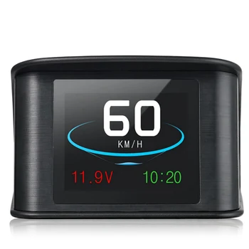 

Universal Car HUD Head Up Display Digital OBD GPS Speedometer with Speedup Test Brake Test Overspeed Alarm Display