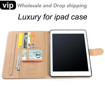 

L for ipad pro 2020 Luxury Brand Flip Wallet Case For iPad Air 2 CASE 10.2 2019 / Pro 11 2020/ Air 3 10.5 for ipad case