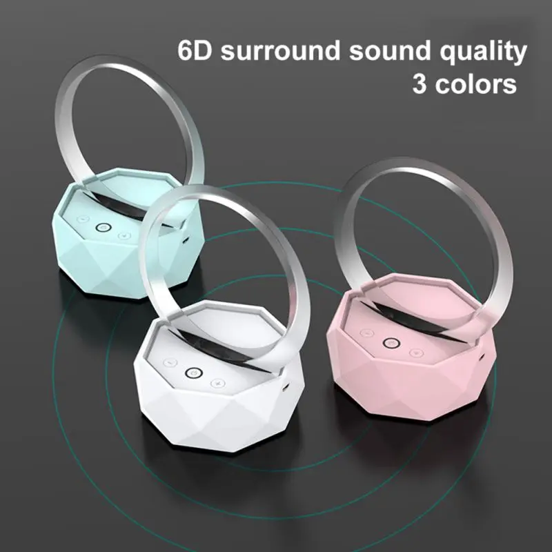 

New Fashion Shape Y1 Bluetooth Speaker With Colorful LED Night Lights Portable Mini Rechargeable MP3 Player
