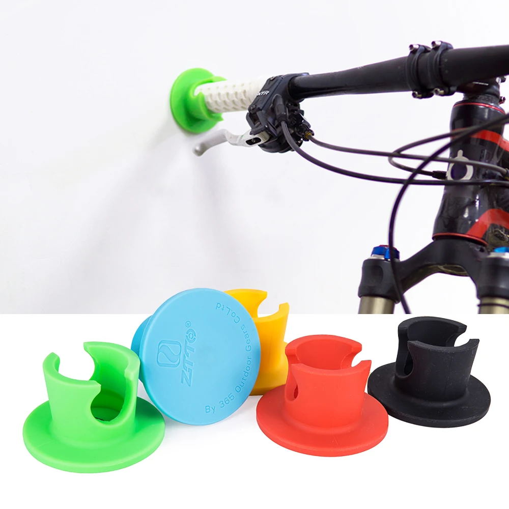 

Bicycle Parking Handlebar Cap Anti-Slip Grip Stand MTB Road Mountain Bike Pure Silicone Gel Durable Wall Parking Racks