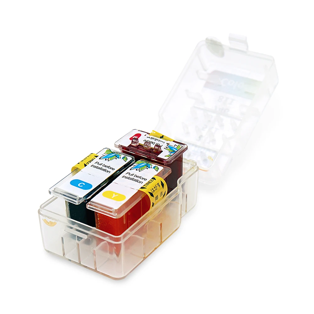 Smart Ink Cartridge with Clip Tool For Canon PG 510 CL 511 Refillable Cartridge 445 446 810 512 513 145 146 245 246 745 545 XL