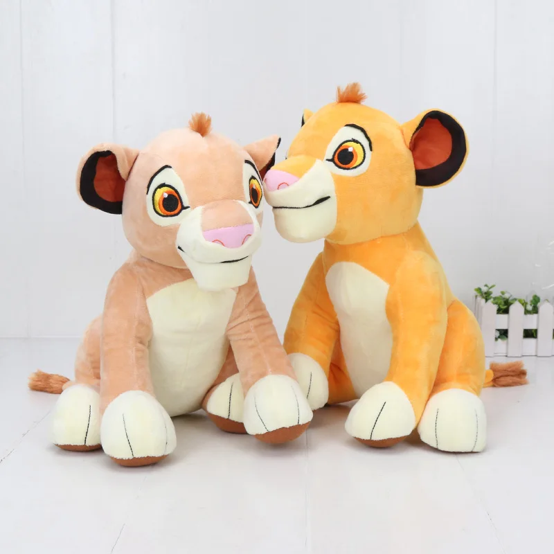 

30CM Movie The Lion King Simba Soft Plush Toy Childhood Simba Nala Scar Stuffed Animals Dolls Toys Children Gifts