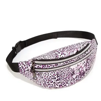 

Women Leopard Waist Fanny Pack Belt Bag Travel Hip Bum Purse Chest Phone Pouch