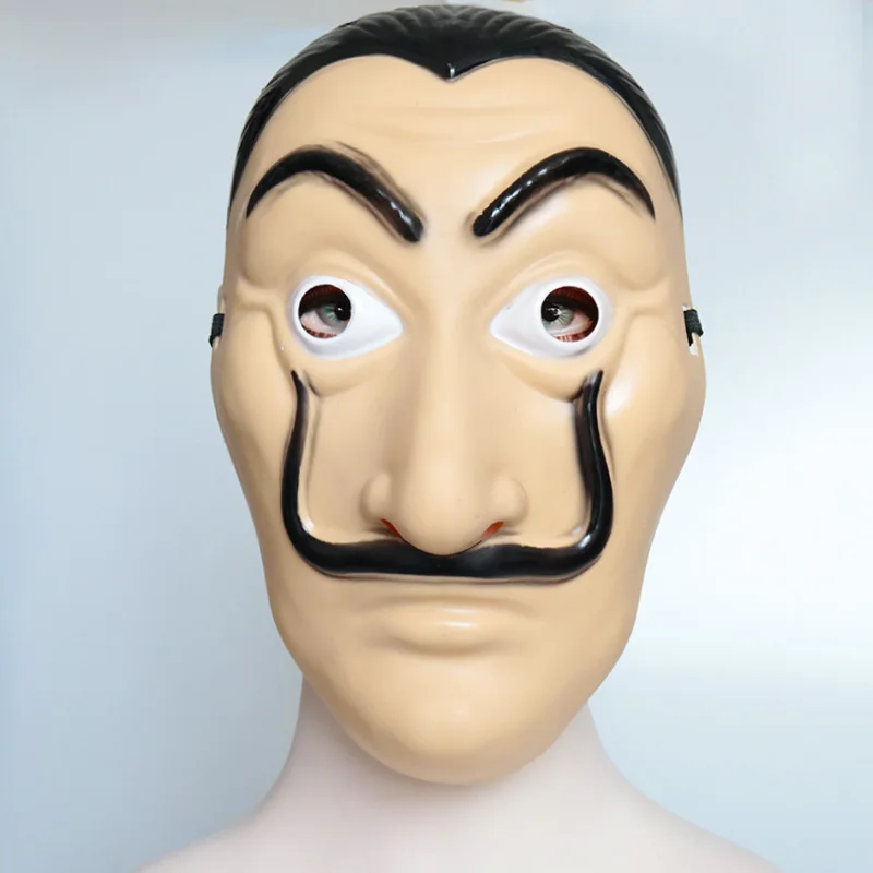 Банкнота дом Косплей Костюм Dali красный комбинезон клоун Хэллоуин Карнавал косплей одежда представление с маска для взрослых детей