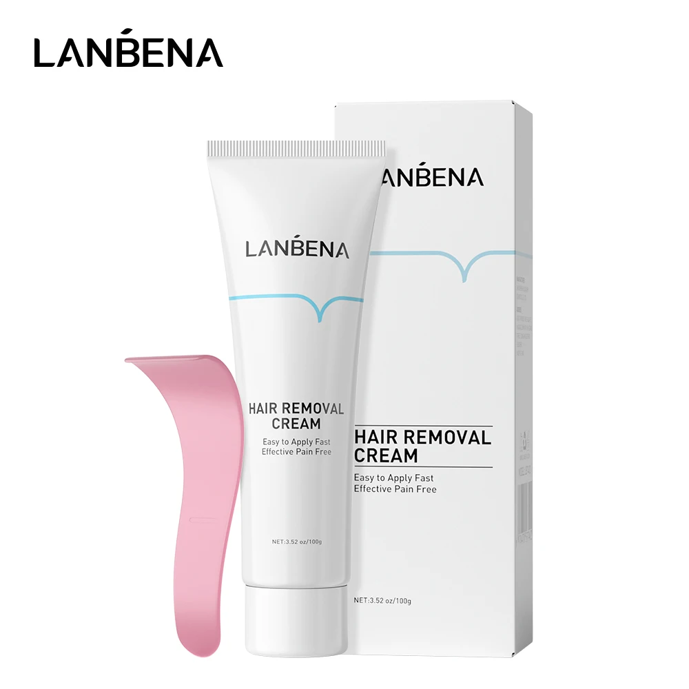 Lanbena Body Care Painless Hair Removal Repair Cream Aloe Treatment
