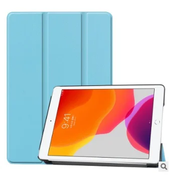 

For New iPad Custer Leather Case with Sleep Wake-up Function Smart Case For iPad 10.2"