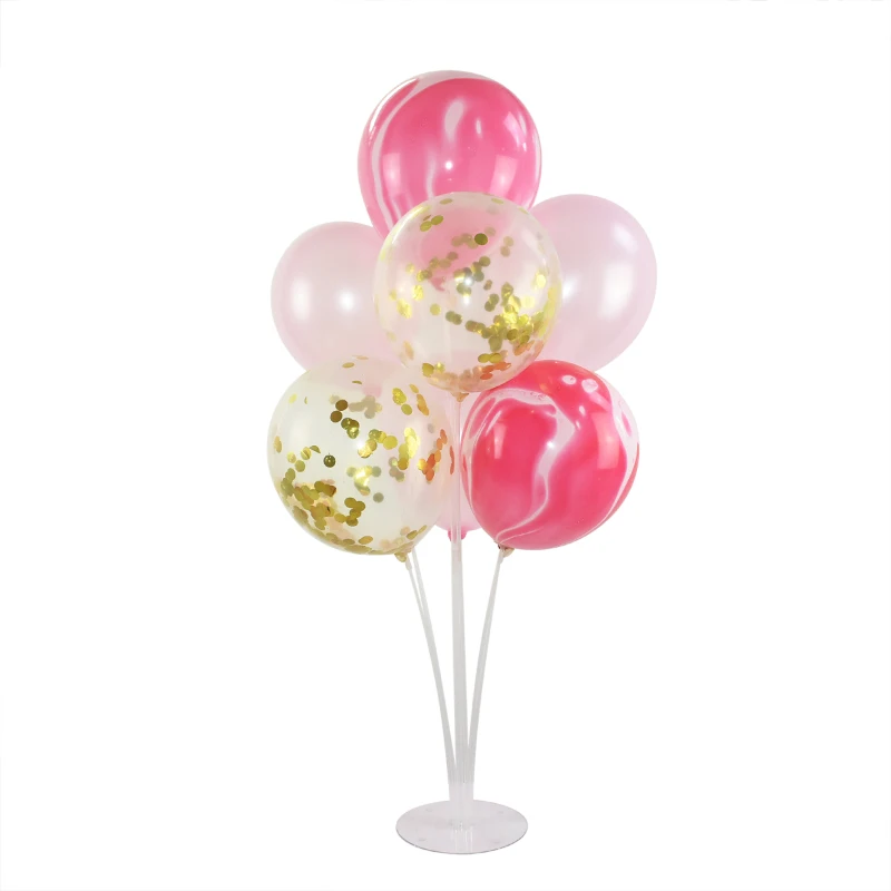 1 Set Balloon Holder Column with for Decoration Ballons Accessories Balls Stick Wedding 7z Party Balloon Stand Air Birthday Base