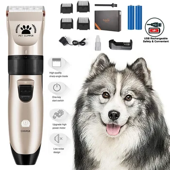 

Professional Pet Dog Hair Trimmer Animal Grooming Clippers Cat Cutter Machine Shaver Electric Scissor Clipper Dropshipping