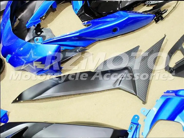 ACE наборы Новые для Suzuki GSXR1000 K9 2009 2010 впрыскивание, АБС-пластик мотоцикл обтекатель GSXR1000 K9 09 10 серый синий R38