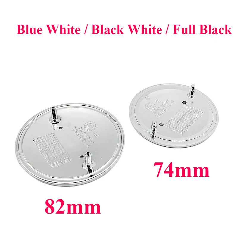 1Pcs 82mm 74mm ABS Car Hood Front Rear Trunk Emblem Badge Logo Covers For BWM E46 E39 E38 E90 E60 X5 X6 F10 F20 F30 51148132375 |
