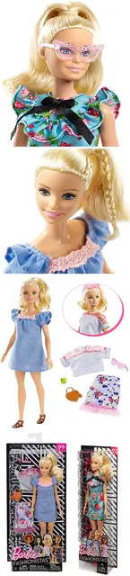 Barbie James N Glambarbie Fashionista Blonde Doll - Educational Toy For  Girls, Movie-themed Gift