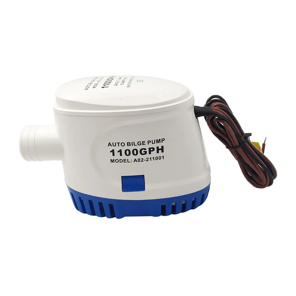 Автоматический 1100GPH 24V погружной морской Электрический водопроводный Трюмный насос