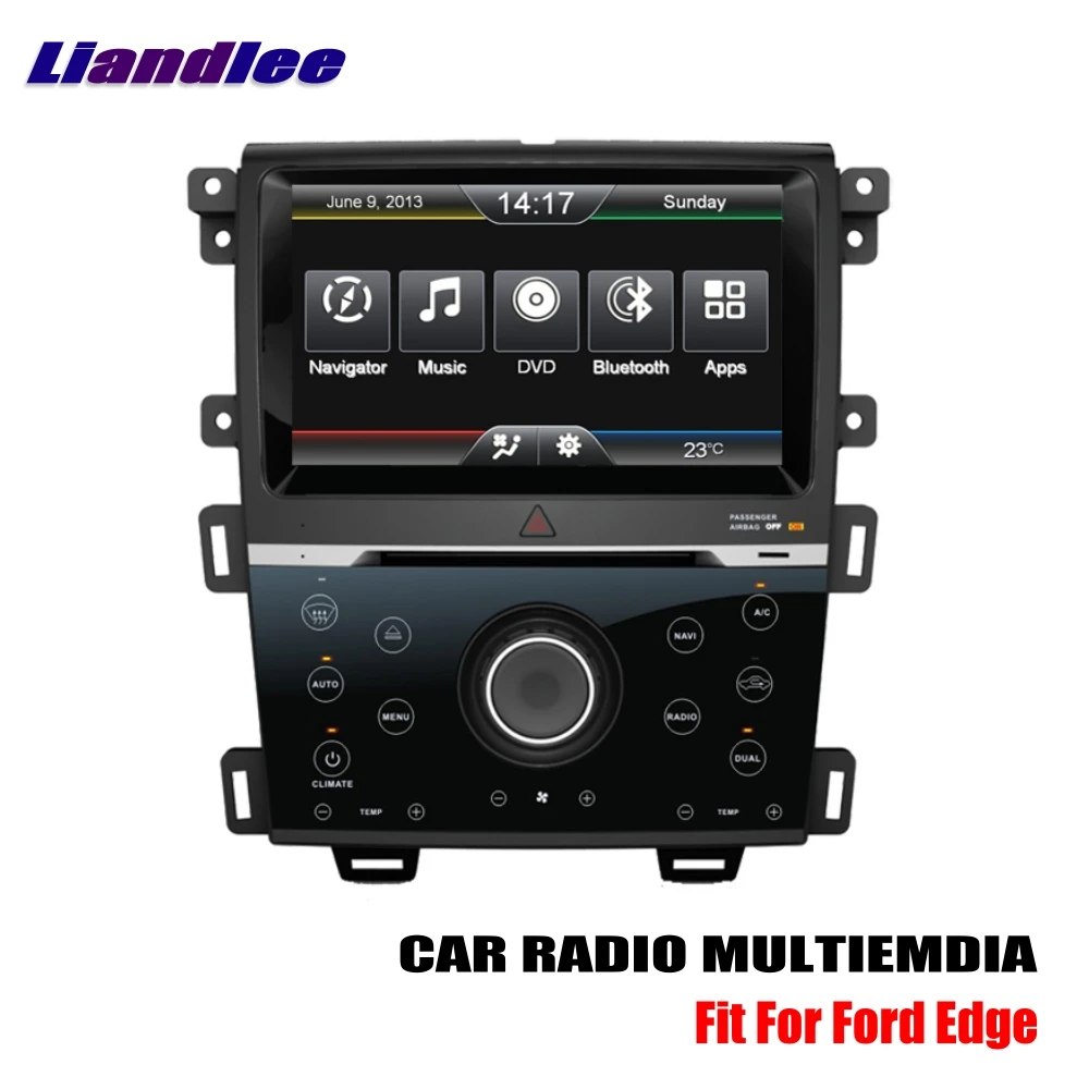 Автомагнитола для Ford Edge 2011 2012 2013 2014 CD DVD плеер GPS навигация мультимедиа HD экран DVR