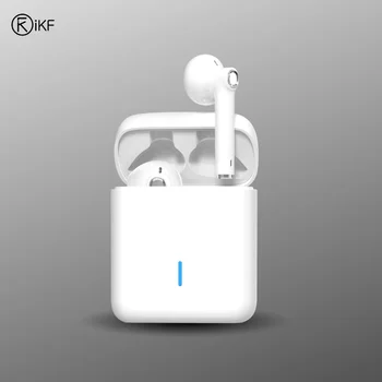 

iKF M1 Wireless TWS Earbuds Bluetooth Earphone Stereo Sport Earbuds Waterproof Headset Built-in Microphone with Charging Case