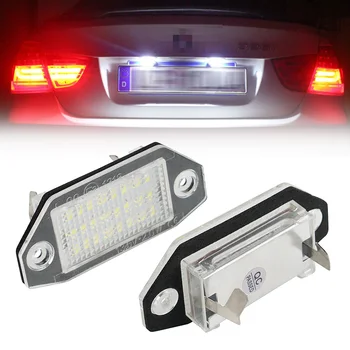 

LED Car Number Plate Light 12V 6500K Error Free For Ford Mondeo MK III 4/5D 2000-2007 Waterproof Led Number Plate Bulbs