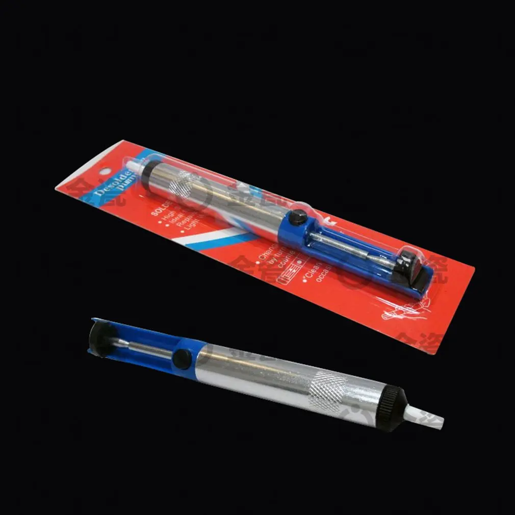 Semi-Aluminum Suction Device Metal Tin Solder Suction Tin Device Solder Removal Tool Desoldering Pump 1 Piece