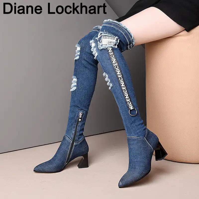 cowgirl boots over the knee