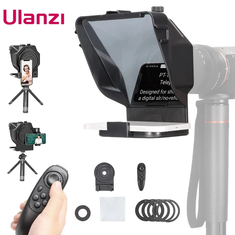 Портативный телесуфлер Ulanzi для смартфона/планшета/камеры DSLR Запись видео прямая