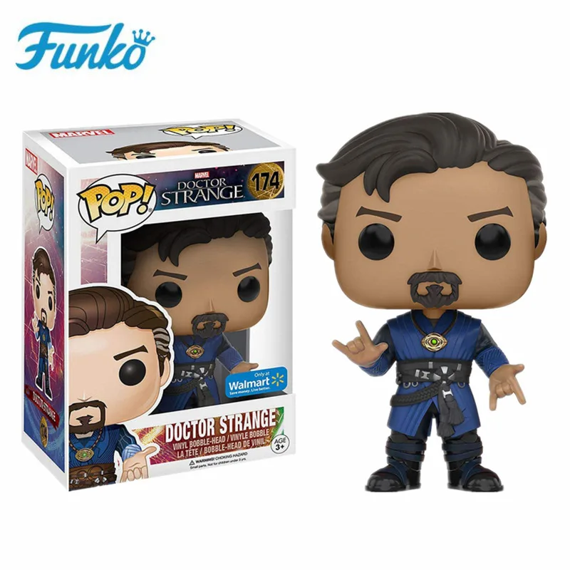 FUNKO POP Marvel Доктор Странный #169 виниловая кукла экшн Фигурки игрушки Коллекционная
