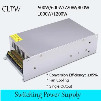 

Single output power supply 15V 24V 30V 36V 60v 110v 120v500w 600w 720w 800w 1000w 1200w 1500w for CCTV camera Machinery Stepper