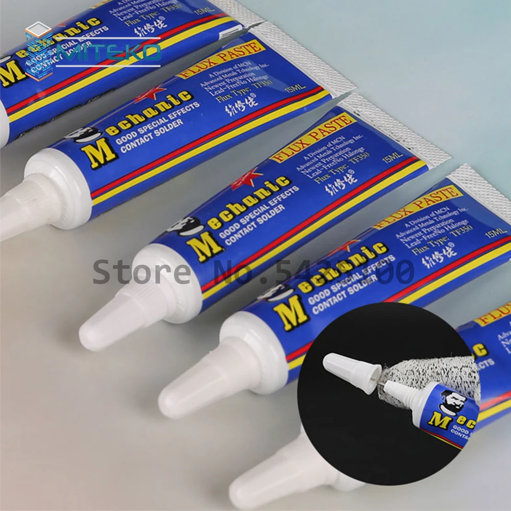 Внесвинцовый антиоксидант MECHANIC TF350 15 мл сварочный масляный флюс BGA PCB для ремонта