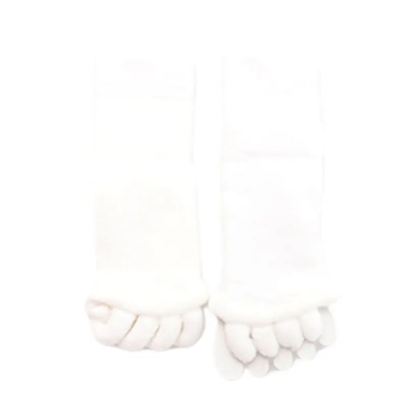 Women Foot Massage Five Toes Separator Socks Pain Relief Hallux Valgus Corrector 95AB