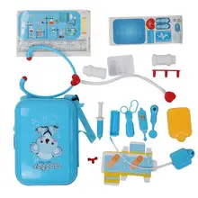 Игрушки для детей, Детский Набор доктора, набор игрушек, портативный рюкзак, медицинский комплект, Обучающие ролевые игры, Классические игрушки рождественские подарки