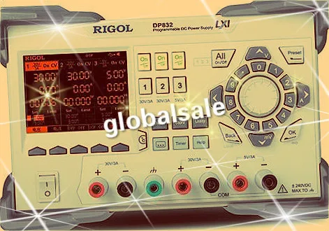 Горячая Rigol DP832 программируемый Линейный источник питания постоянного тока